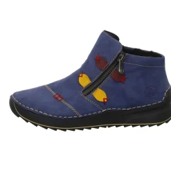 Rieker Schlupf-/Reißverschlußstiefelette Warmfutter bis 35mm Absatz (casual)