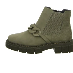 Rieker Schlupf-/Reißverschlußstiefelette Warmfutter bis 35mm Absatz (casual)