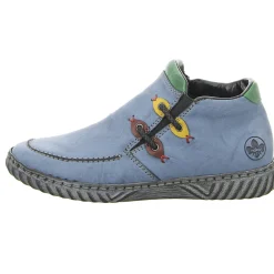 Rieker Schlupf-/Reißverschlußstiefelette Warmfutter bis 35mm Absatz (casual)