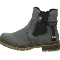 Rieker Schlupf-/Reißverschlußstiefelette Warmfutter bis 35mm Absatz (casual)