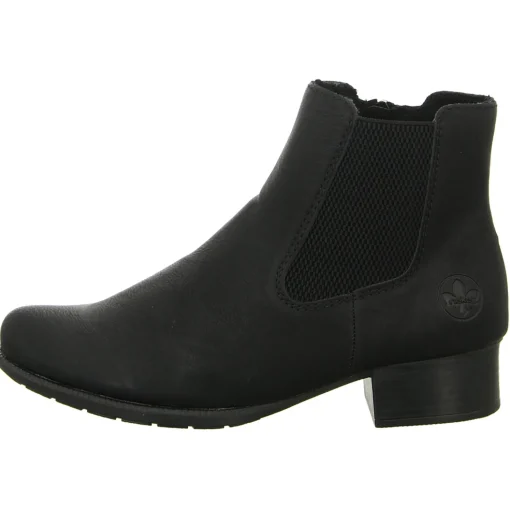Rieker Schlupf-/Reißverschlußstiefelette Warmfutter bis 35mm Absatz (casual)