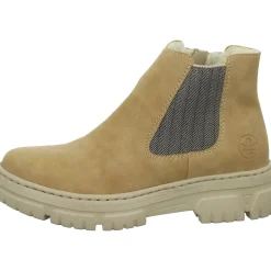 Rieker Schlupf-/Reißverschlußstiefelette Warmfutter bis 35mm Absatz (casual)