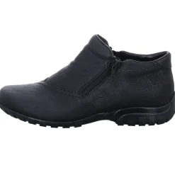 Rieker Schlupf-/Reißverschlußstiefelette Warmfutter bis 35mm Absatz (casual)