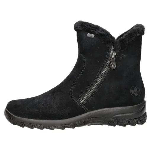 Rieker Schlupf-/Reißverschlußstiefelette Warmfutter bis 35mm Absatz (casual)