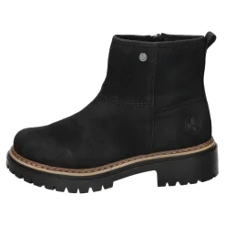 Rieker Schlupf-/Reißverschlußstiefelette Warmfutter bis 35mm Absatz (casual)