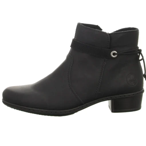 Rieker Schlupf-/Reißverschlußstiefelette Warmfutter ab 35mm Absatz