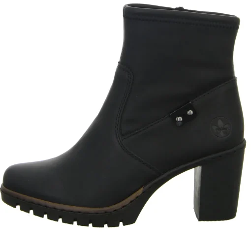 Rieker Schlupf-/Reißverschlußstiefelette Warmfutter ab 35mm Absatz