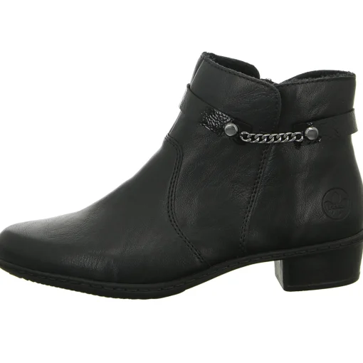 Rieker Schlupf-/Reißverschlußstiefelette Warmfutter ab 35mm Absatz