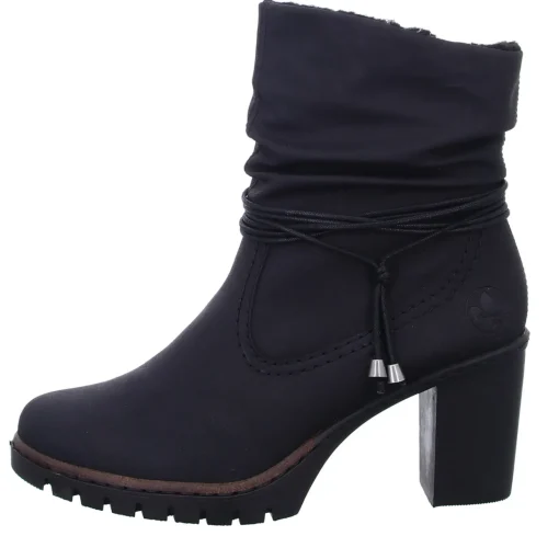 Rieker Schlupf-/Reißverschlußstiefelette Warmfutter ab 35mm Absatz