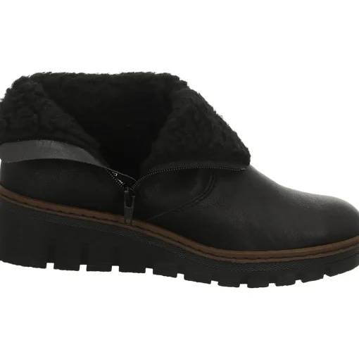 Rieker Schlupf-/Reißverschlußstiefelette Warmfutter bis 35mm Absatz (casual)