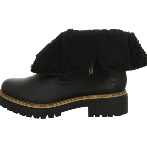 Rieker Schlupf-/Reißverschlußstiefelette Warmfutter bis 35mm Absatz (casual)