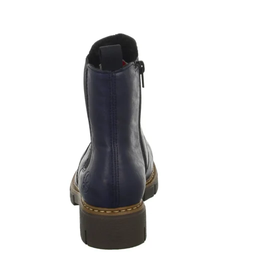 Rieker Schlupf-/Reißverschlußstiefelette Warmfutter bis 35mm Absatz (casual)