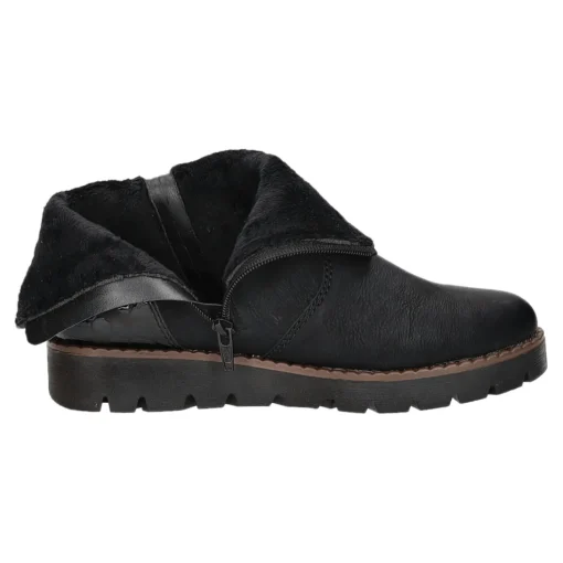 Rieker Schlupf-/Reißverschlußstiefelette Warmfutter bis 35mm Absatz (casual)