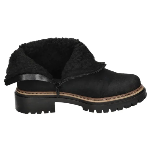 Rieker Schlupf-/Reißverschlußstiefelette Warmfutter bis 35mm Absatz (casual)
