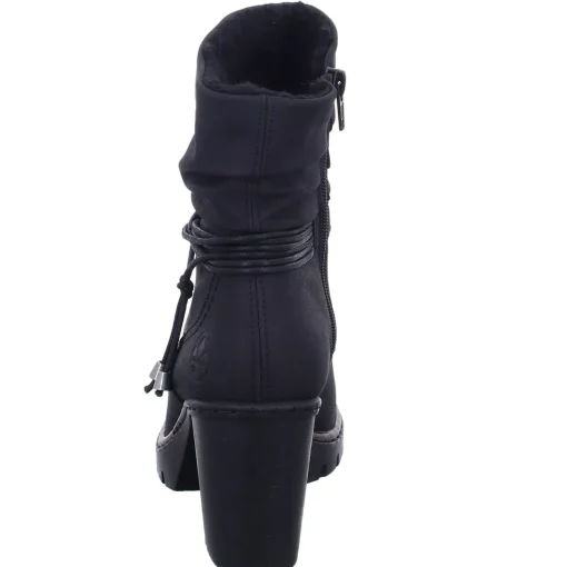Rieker Schlupf-/Reißverschlußstiefelette Warmfutter ab 35mm Absatz