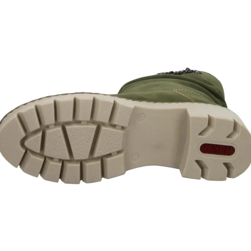 Rieker Schlupf-/Reißverschlußstiefelette Warmfutter bis 35mm Absatz (casual)