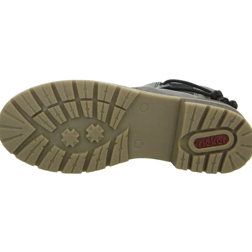 Rieker Schlupf-/Reißverschlußstiefelette Warmfutter bis 35mm Absatz (casual)