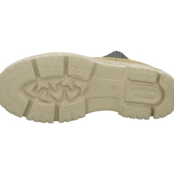 Rieker Schlupf-/Reißverschlußstiefelette Warmfutter bis 35mm Absatz (casual)