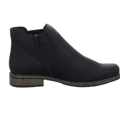 Rieker Schlupf-/Reißverschlußstiefelette Warmfutter bis 35mm Absatz (casual)