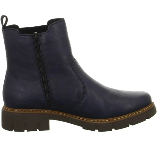 Rieker Schlupf-/Reißverschlußstiefelette Warmfutter bis 35mm Absatz (casual)