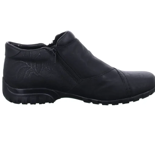 Rieker Schlupf-/Reißverschlußstiefelette Warmfutter bis 35mm Absatz (casual)