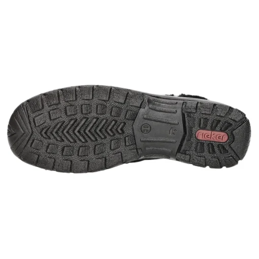 Rieker Schlupf-/Reißverschlußstiefelette Warmfutter bis 35mm Absatz (casual)