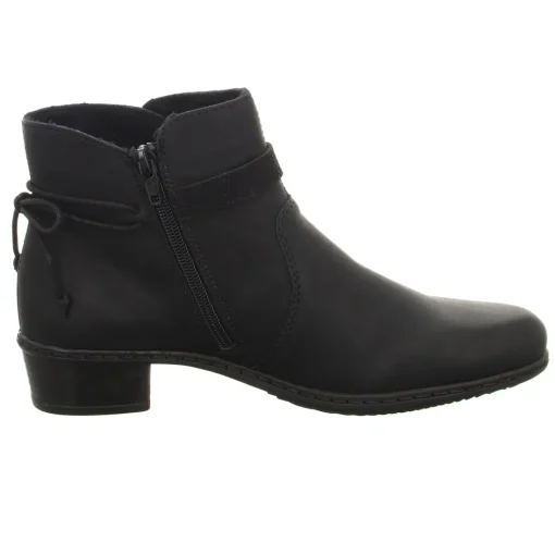 Rieker Schlupf-/Reißverschlußstiefelette Warmfutter ab 35mm Absatz