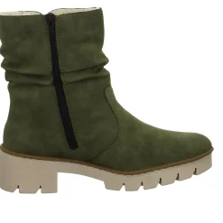 Rieker Schlupf-/Reißverschlußstiefelette Warmfutter bis 35mm Absatz (casual)