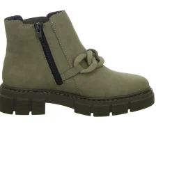 Rieker Schlupf-/Reißverschlußstiefelette Warmfutter bis 35mm Absatz (casual)