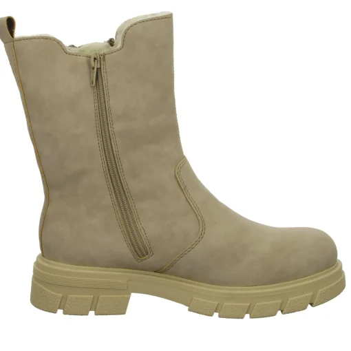 Rieker Schlupf-/Reißverschlußstiefelette Warmfutter bis 35mm Absatz (casual)
