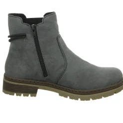 Rieker Schlupf-/Reißverschlußstiefelette Warmfutter bis 35mm Absatz (casual)