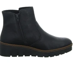 Rieker Schlupf-/Reißverschlußstiefelette Warmfutter bis 35mm Absatz (casual)