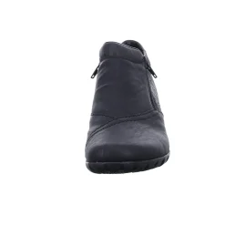 Rieker Schlupf-/Reißverschlußstiefelette Warmfutter bis 35mm Absatz (casual)