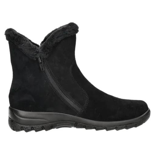 Rieker Schlupf-/Reißverschlußstiefelette Warmfutter bis 35mm Absatz (casual)