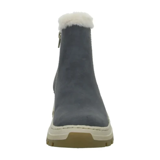 Rieker Schlupf-/Reißverschlußstiefelette Warmfutter bis 35mm Absatz (casual)