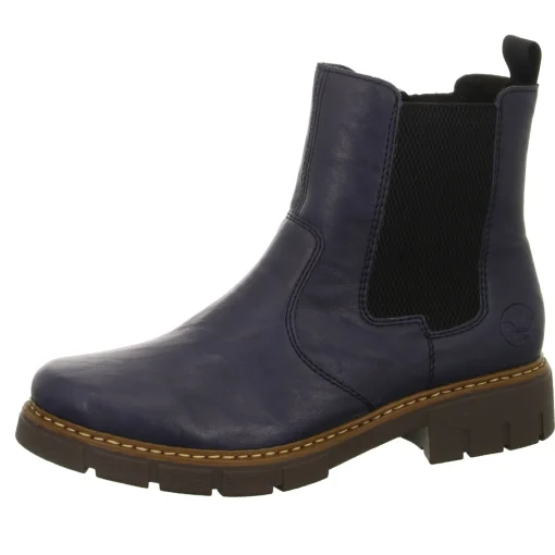 Rieker Schlupf-/Reißverschlußstiefelette Warmfutter bis 35mm Absatz (casual)