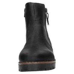 Rieker Schlupf-/Reißverschlußstiefelette Warmfutter bis 35mm Absatz (casual)