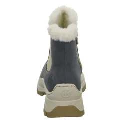 Rieker Schlupf-/Reißverschlußstiefelette Warmfutter bis 35mm Absatz (casual)