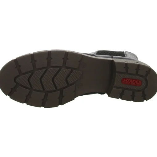 Rieker Schlupf-/Reißverschlußstiefelette Warmfutter bis 35mm Absatz (casual)