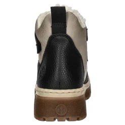 Rieker Schlupf-/Reißverschlußstiefelette Warmfutter bis 35mm Absatz (casual)