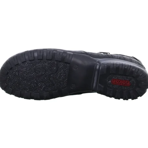 Rieker Schlupf-/Reißverschlußstiefelette Warmfutter bis 35mm Absatz (casual)