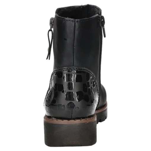 Rieker Schlupf-/Reißverschlußstiefelette Warmfutter bis 35mm Absatz (casual)