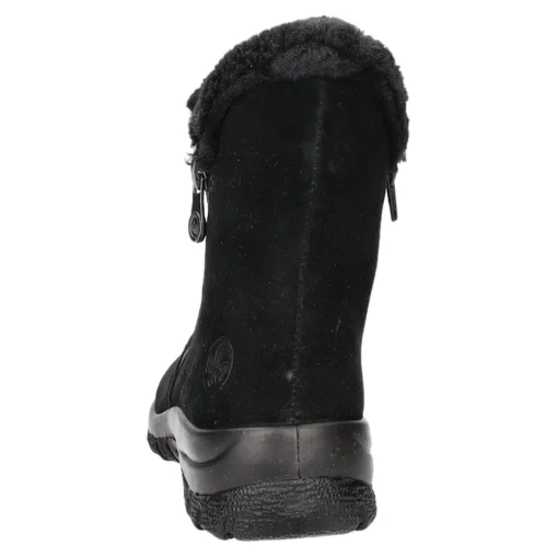 Rieker Schlupf-/Reißverschlußstiefelette Warmfutter bis 35mm Absatz (casual)