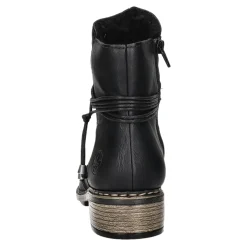 Rieker Schlupf-/Reißverschlußstiefelette Warmfutter bis 35mm Absatz (casual)