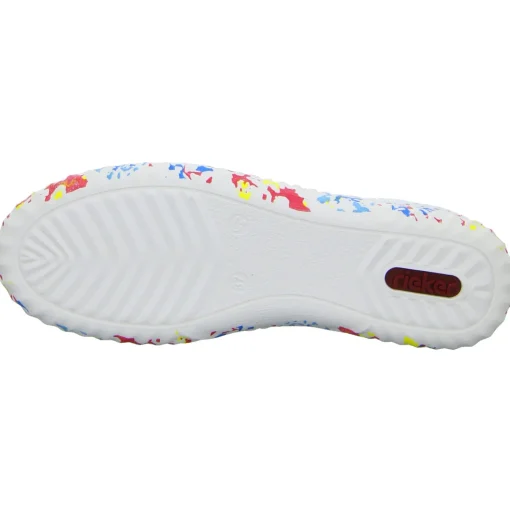 Rieker Schnürhalbschuh luftdurchlässig (durchbrochenes/geflochtenes Obermaterial)