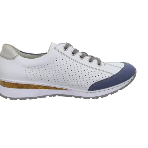 Rieker Schnürhalbschuh luftdurchlässig (durchbrochenes/geflochtenes Obermaterial)