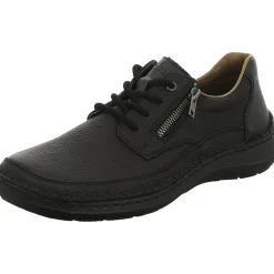 Rieker Schnürhalbschuh mit Mehrweite Freizeit (sportlicher Boden)