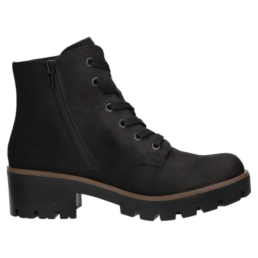 Rieker Schnürstiefelette Kaltfutter ab 35mm Absatz