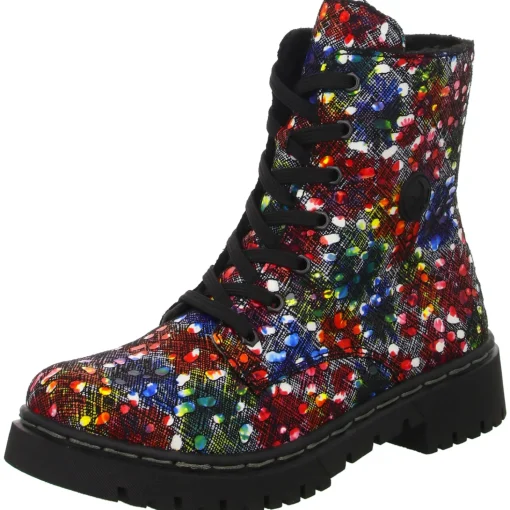 Rieker Schnürstiefelette Warmfutter bis 35mm Absatz (casual)