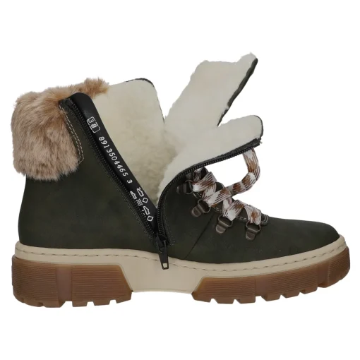 Rieker Schnürstiefelette Warmfutter bis 35mm Absatz (casual)